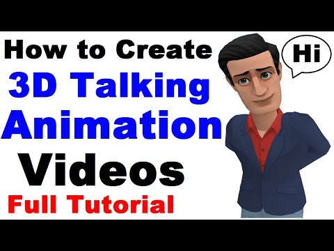 Create Pro 3D talking animation Videos in 10 minutes || Full tutorial to make 3d animation.