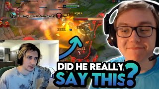 XQC REACTED TO MY BAUS SPECIAL!