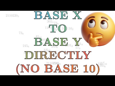 Convert Numbers Between Bases Instantly—No Base 10 Needed