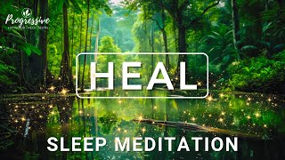 Sleep Meditation - Full Body Mind & Spirit Healing; Heal your Body Relax your Mind Soothe the Spirit