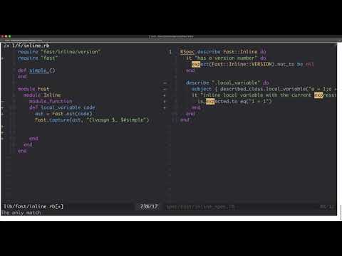 fast inline lvar