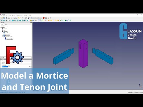 Howto model the Mortice and Tenon joint in FreeCAD