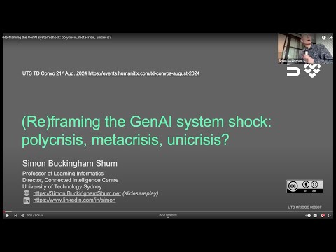 (Re)framing the GenAI system shock: polycrisis, metacrisis, unicrisis?