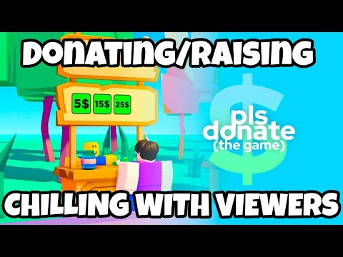 🔴PLS DONATE LIVE | RAISING ROBUX AND DONATING TO SUBSCRIBERS!