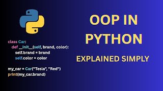 Python OOP Concepts Explained Simply || Learn Classes, Objects & Inheritance Fast !