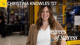 Degrees of Success: Christina Knowles '07 Industrial Engineering