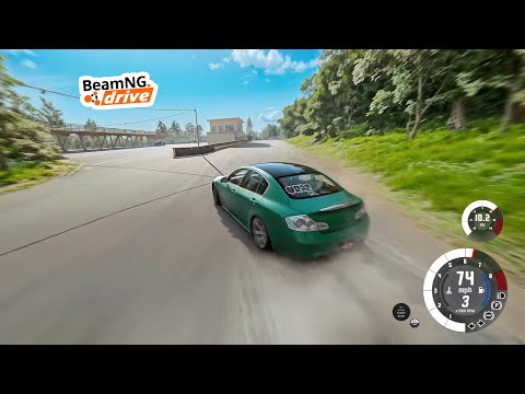Drifting EVERY TRACK at Ebisu in BeamNG.Drive
