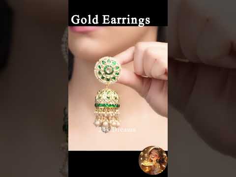 "Why These Gold Earrings Are Breaking the Internet! 💎 #Shorts