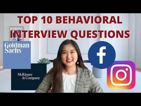 Top 10 behavioral interview questions and how to answer them || consulting behavioral interview