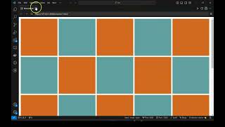 css3 grid checkerboard