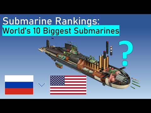 World Submarine Rankings: 10 Largest