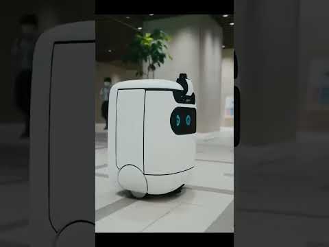 Smart robot courier | New Technology | Pro robots #shorts