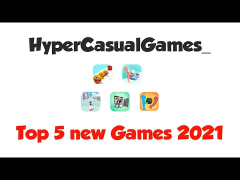 Top Hyper casual Games made in Unity
