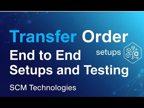 Transfer Order End to End Setups and Process Flow Testing #oraclefusion #inventory #scm