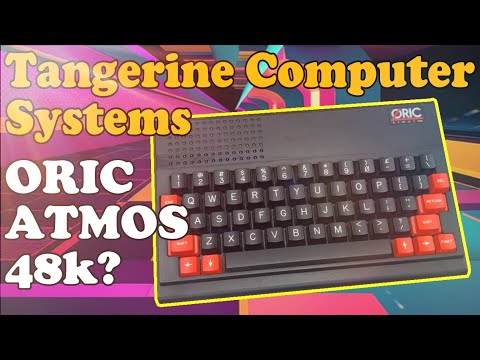 1984 Tangerine Computer Systems Oric Atmos - Review and Modern Mods