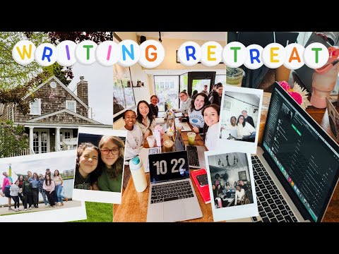 i finished my second draft on a writing retreat w/ my friends. (feat. Vooglam)