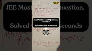 JEE Most easiest Question #shorts #ytshorts #jeeproblems#maths #jee #jeebatch