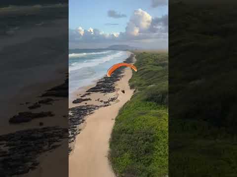 Beauty of paragliding