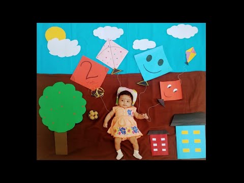 Makar sankranti special decoration ideas | baby photoshoot #babyphotography #babyphotoshoot