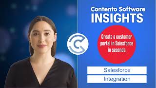 Contento Software INSIGHTS: Create a new, individual customer portal in Salesforce in seconds.