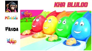 The Eggs Kids song | Nursery Rhymes Collection | KhaBluloo