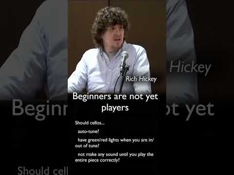 Instruments for Experts • Rich Hickey