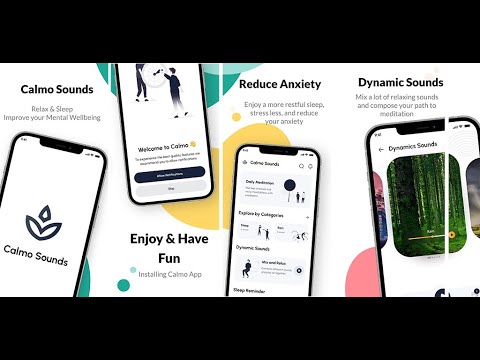 Calmo Sounds - Let's Meditate: Relax & Sleep - Improve your 😇 Mental wellbeing. Available Now!