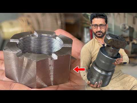 How to CREATE The STRONGEST NUT From a Damaged TRUCK Spindle TODAY