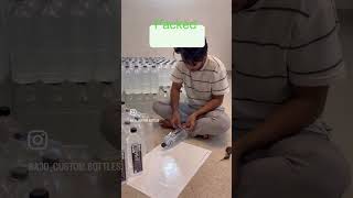 A3D customized water bottle
