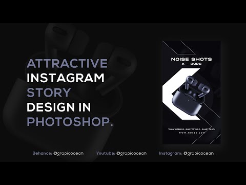 Photoshop Tutorial: Attractive Instagram Story Design In Photoshop #instastory #instagramstories