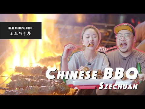 BBQ Lamb Testicle? ￼| Spicy Sichuan BBQ with beer in a hot summer day!! #chinesefood #toronto