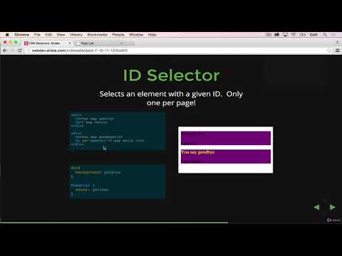 Complete Web Developer Bootcamp #22 | CSS Selectors Basics