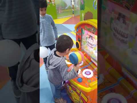Humayl playing game without token at New city arcade | part 1