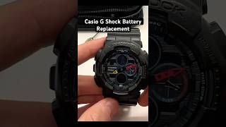 Casio G Shock Battery Replacement | How to Replace the Watch Battery on a Casio G Shock