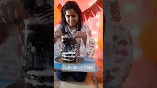 Pull me up cake for my birthday #ytshorts #birthday #pullmeupcake #pullmeup #trending #video #song