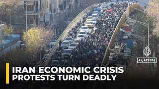 Iran’s Pezeshkian urges unity as protests over economic woes turn deadly