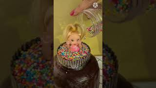 PULL ME UP - Doll CAKE💃 for my Doll ❤ #shorts