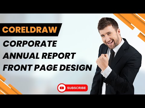 Easy Way to Design an Annual Report Cover Page in CorelDRAW