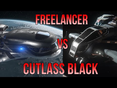 CUTLASS BLACK VS FREELANCER (MAX) | STAR CITIZEN'S BEST MEDIUM SHIP | SHIP SHOWDOWN