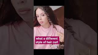 hair curl at home #haircurling #haircurls #haircurlingtutorial #haircurlathome #shortfeed