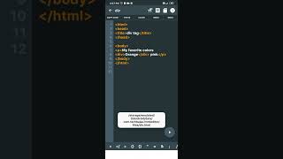 div tag in HTML