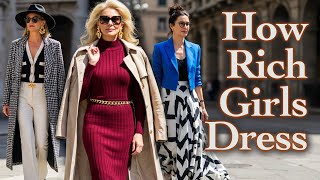 How Rich Girls Dress in 2025 – Top Spring Fashion Trends from Milan’s Streets