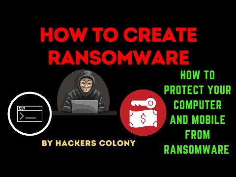 How To Create Ranswomware | How to Protect Your Computer and Mobile from Ranswomware #hacker #termux