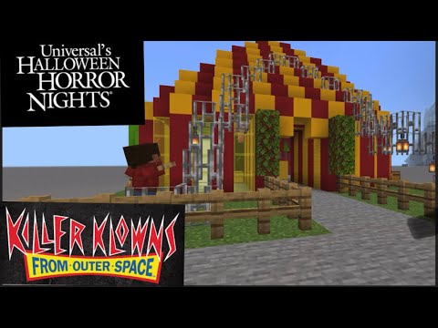 Killer Klowns From Outer Space Maze - Halloween Horror Nights 2022/2023 - Minecraft