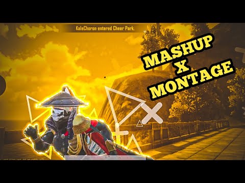 #mashup part 1- BGMI MONTAGE || 4finger +fullgyro pubg mobil montage #bgmi #montage