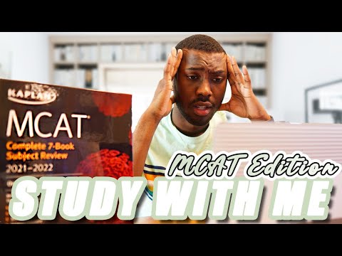 MCAT Study With Me | Studying Tips