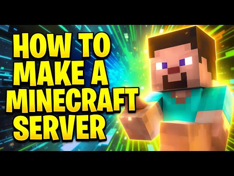 How To Make a Minecraft Server - In 5 Minutes!