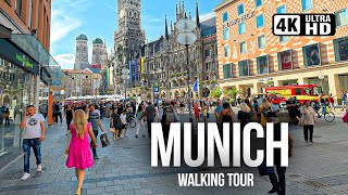 MUNICH, Germany 🇩🇪 City Center, Beer & Bavarian Feeling | 4K Walking Tour