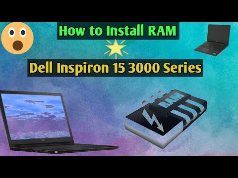 How to install RAM Dell Inspiron 15 3000 Series Complete Installation | Dell Inspiron 15 3552 Series