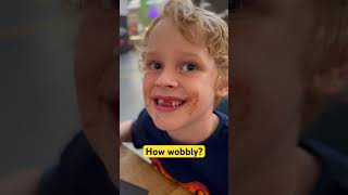 That tooth is about to fall out #toothfairy